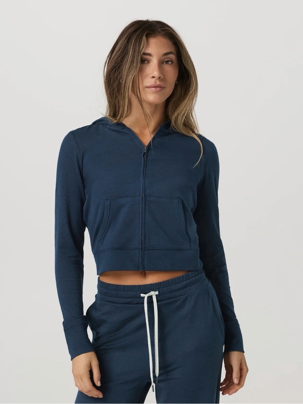 Vuori Halo Essential Wideleg & Halo Mini FZ Hoodie Set Halo Wideleg & Mini FZ